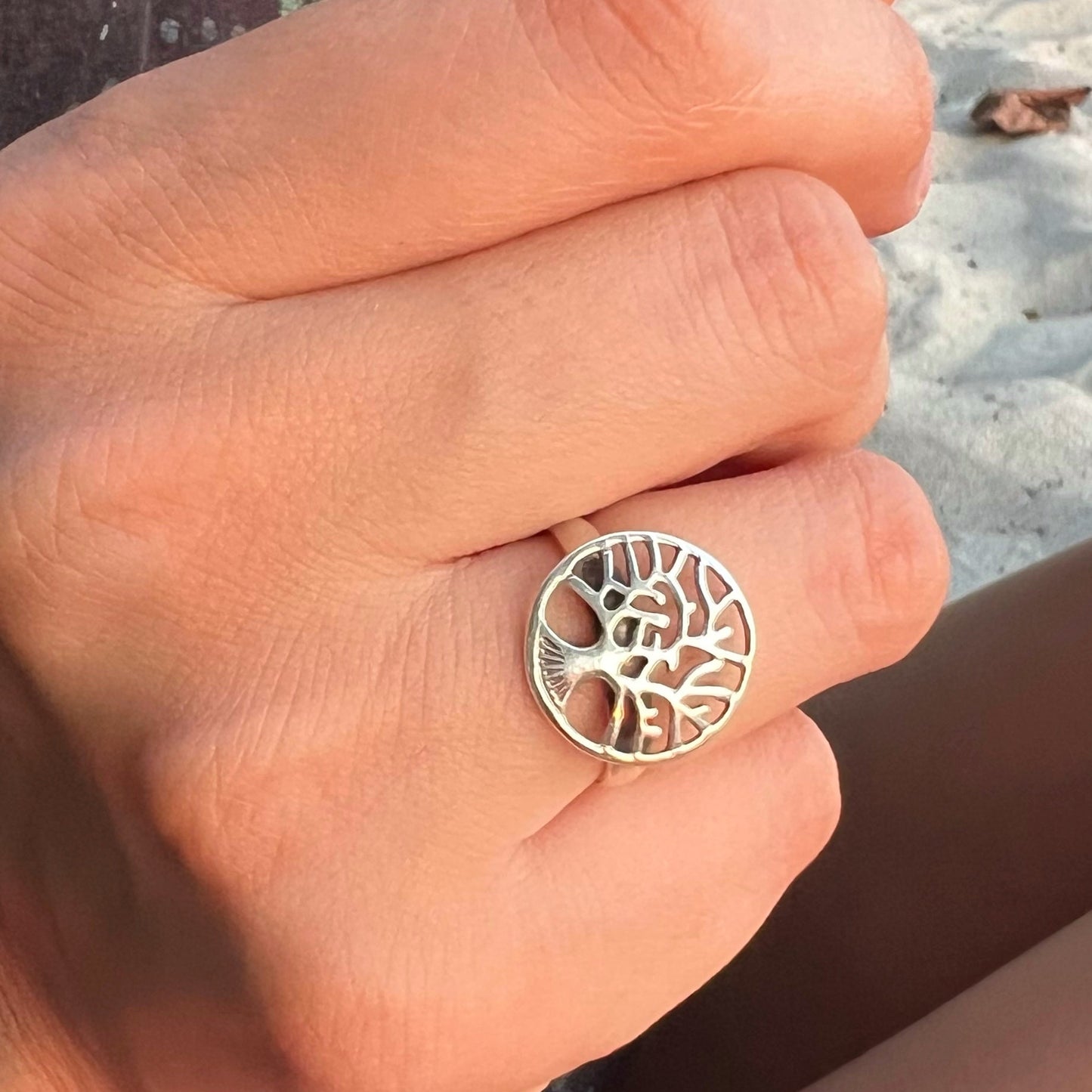 ANILLO DE PLATA | Árbol de la Vida.