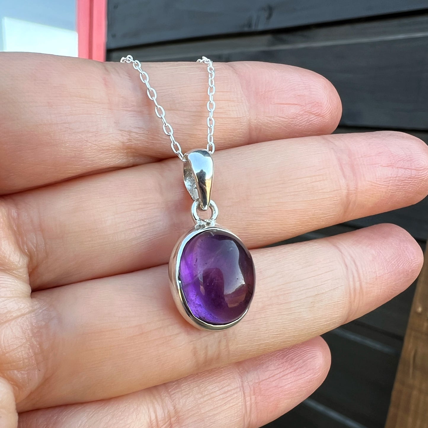 Colgante "Protección y Calma" | Amatista | Plata 925